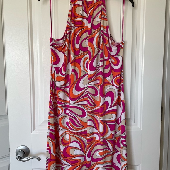 Michael Kors Vibrant Multicolor Swirl Dress - Picture 2 of 6